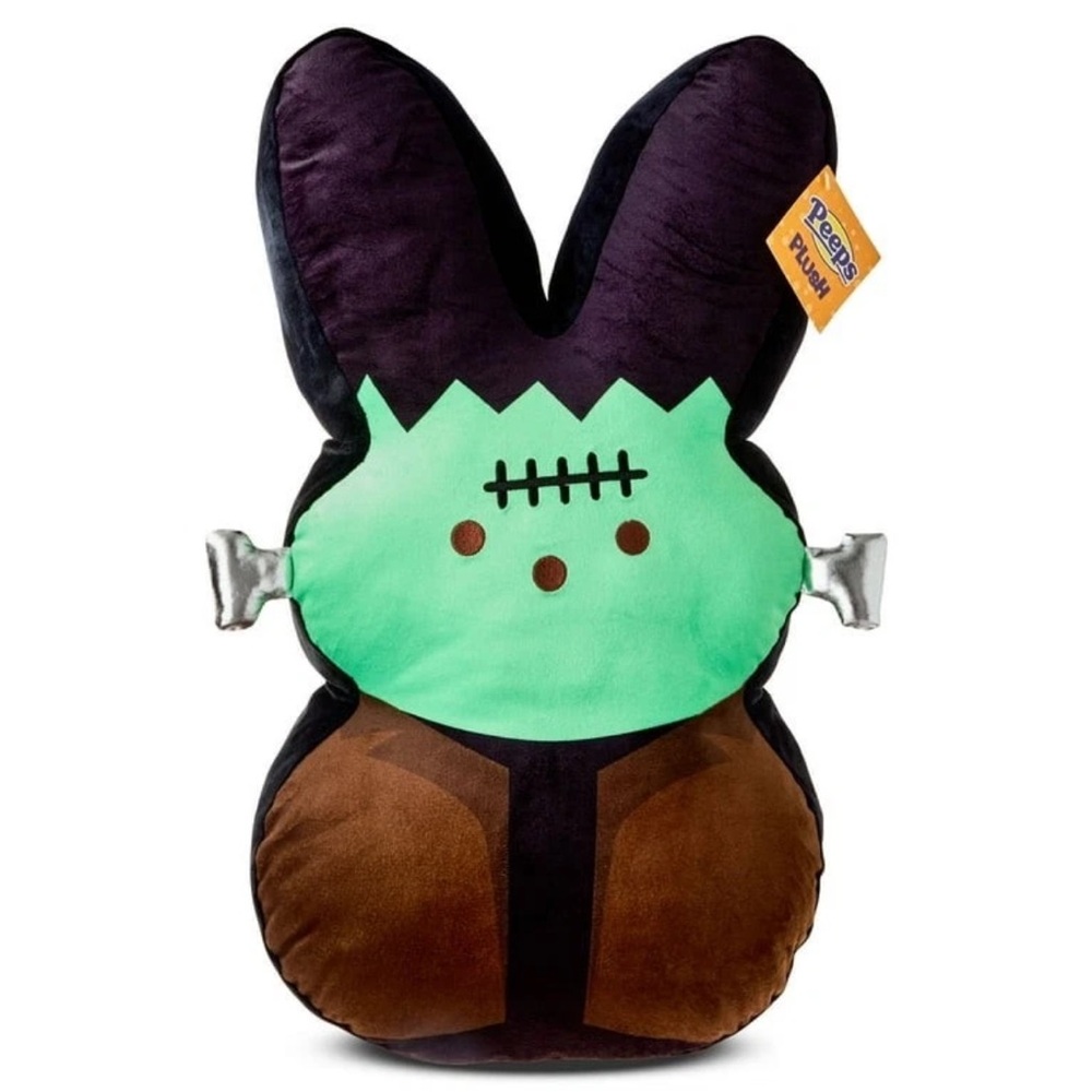 Peeps Jumbo 24" Frankenstein Bunny Plush NEW